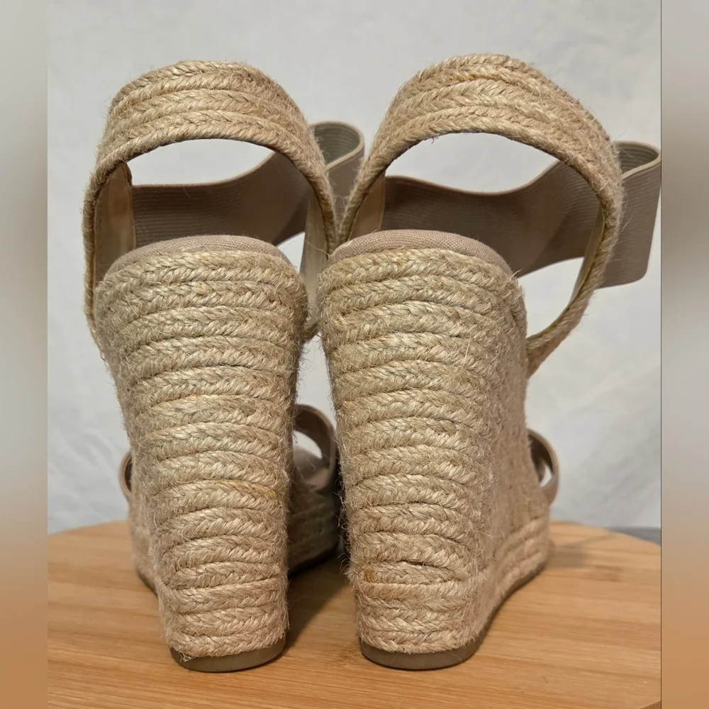 *NWOT* Ralph Lauren Macrame Wedge Sandals
